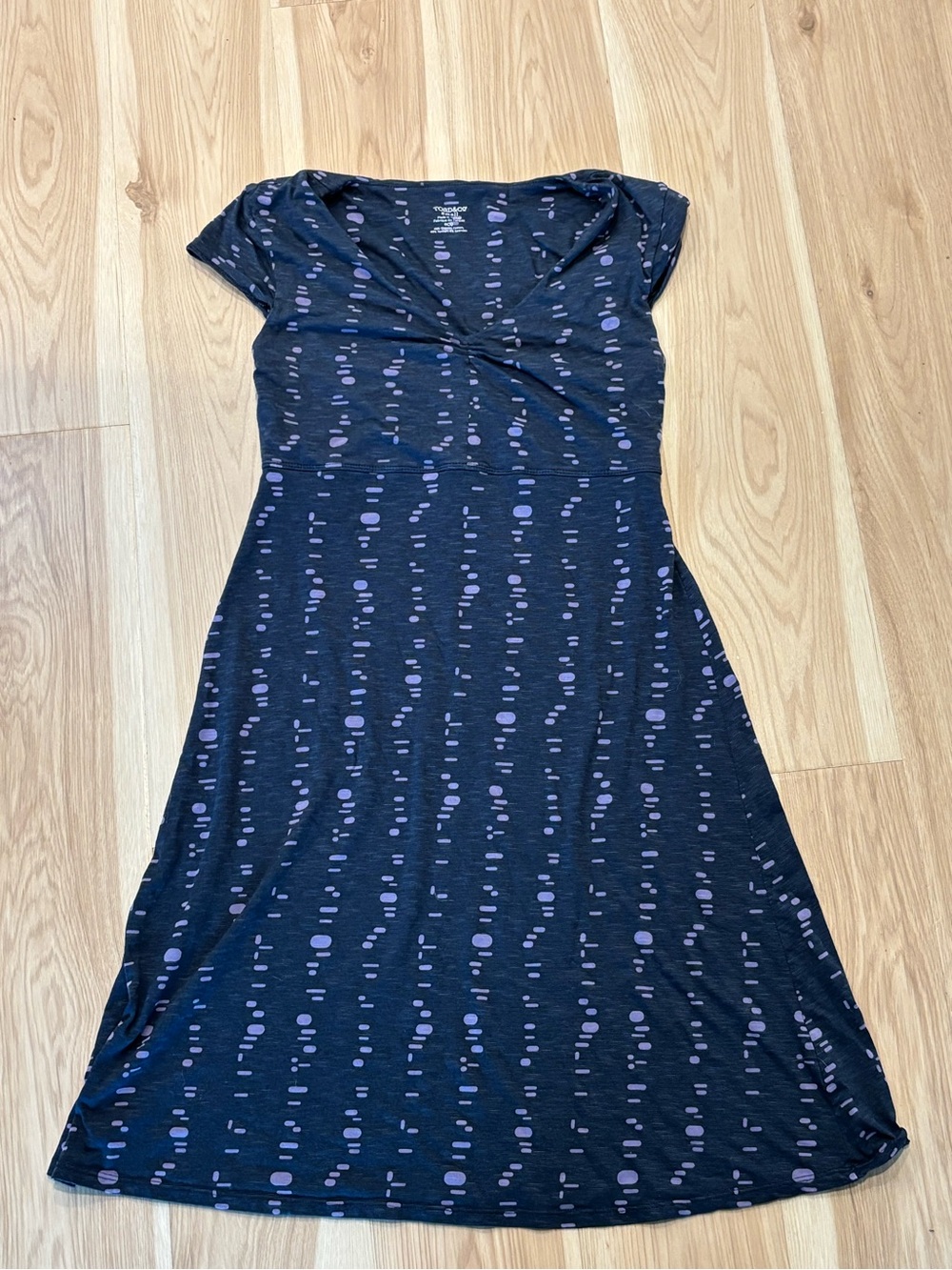 Toad & Co Rosemary Organic Blue Midi Dress in Women’s Small